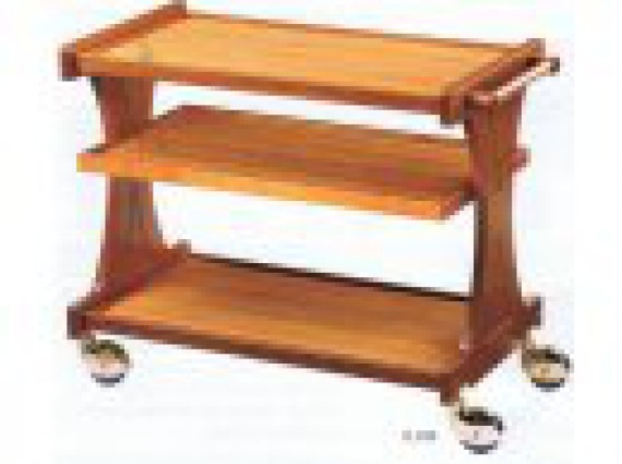 Carrello di servizio legno 3 piani CL 2151.
